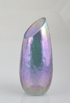 Elegant Design Glass Vase in Colorful