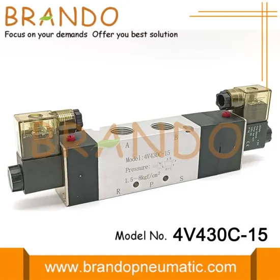 Airtac Type 4V430C-15 Solenoid Valve 4V400 Series