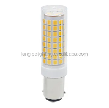 120V Ba15d Double Contact Bayonet Base LED Light Bulbs, 8 Watts, 600lm