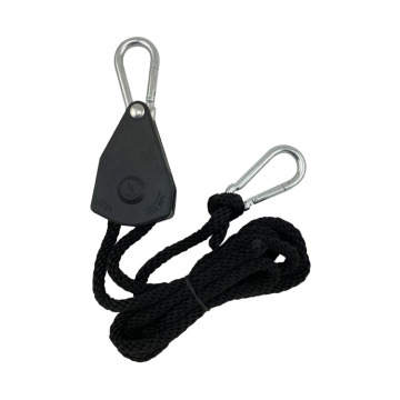 3/8 Inch Ratchet Tool with 8-Foot Solid Braided Polypropylene Rope and Additional Hook