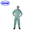LN-1560105 بدلة تنظيف الغرفة النظيفة ESD بذلة المعطف