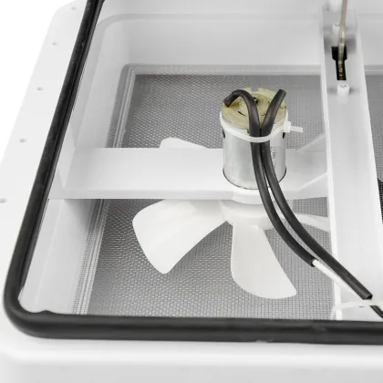 14 Inch RV Roof Vent with Fan - Camper and Van Accessories