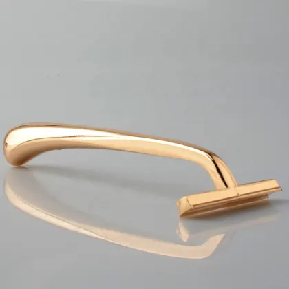 Gold Luxury Fashion Brand Metal Twin Blades Shaver