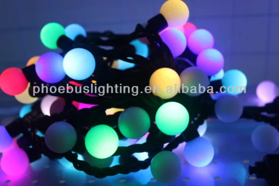 IP65 RGB led ball string lights