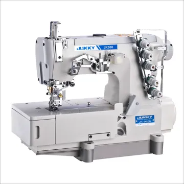 Jukky JK500A High-Speed Interlock Flat-Bed Sewing Machine