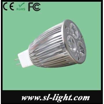Meeting Room Lighting MR16 3x2W LED Spotlight 5W 320lm Warm White