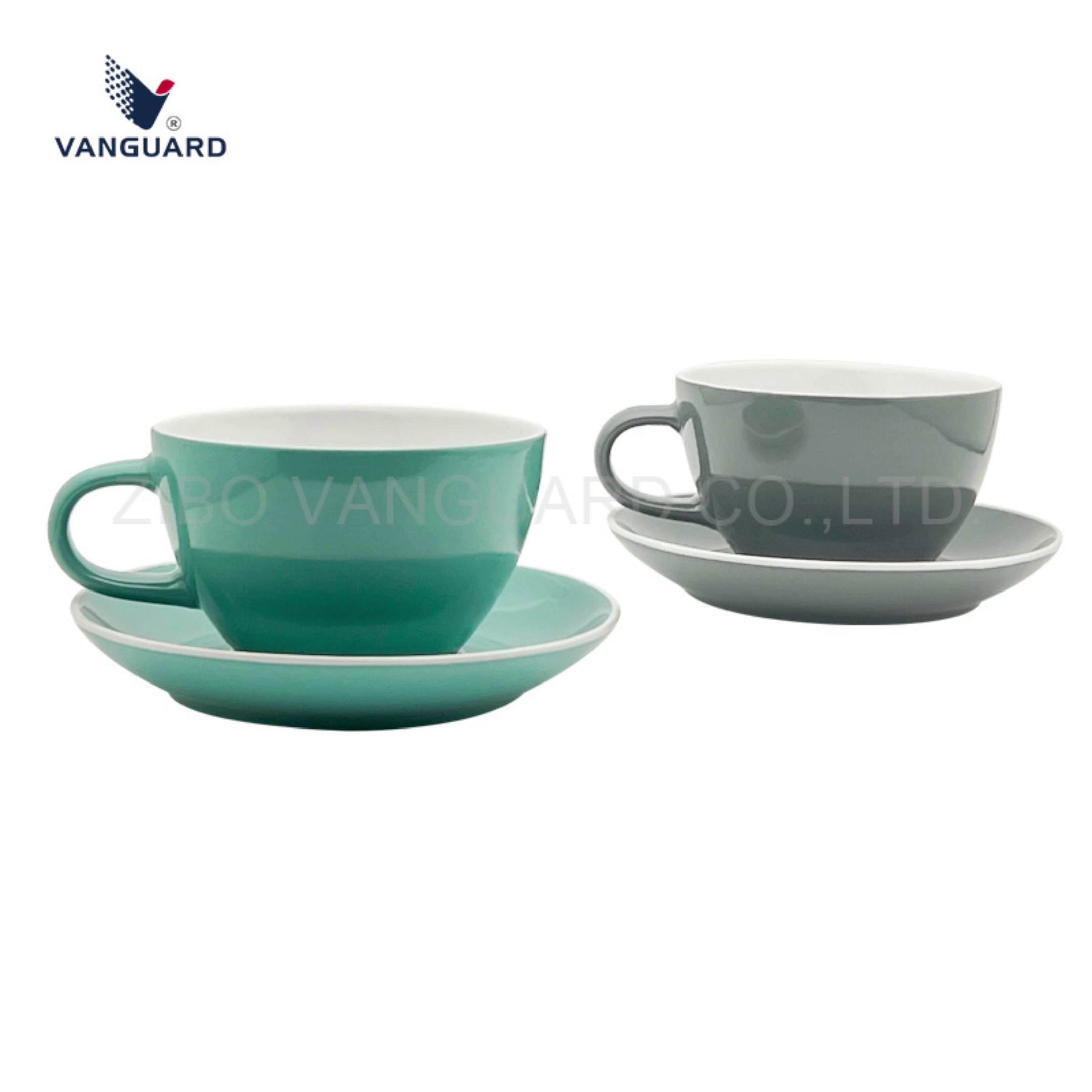 Hot Sale Fine Porcelain Cappuccino Coffee Cup Saucer Set