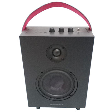 Portable Rechargeable Bluetooth Speaker with Studio Quality Stereo HIFI Sound (Woofer, Tweeter)