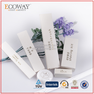 5 star hotel new design amenities set personalized hotel amenities cardboard box