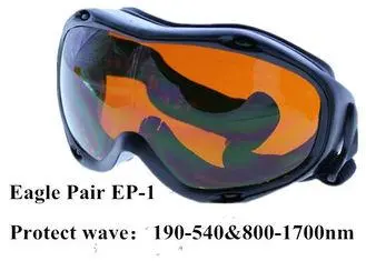 Ultraviolet / Excimer / CO2 Laser Protection Goggles 190nm