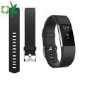 Dây đeo đồng hồ silicon mới nhất màu tím Deepbit Fitbit