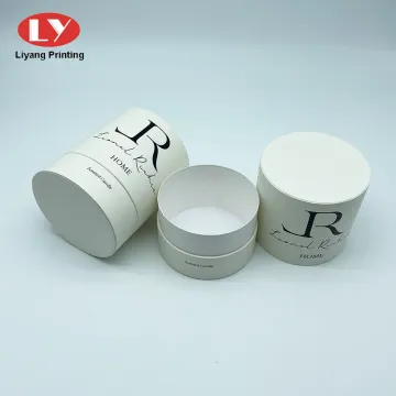 Custom Packaging Empty Round Scented Candle Boxes