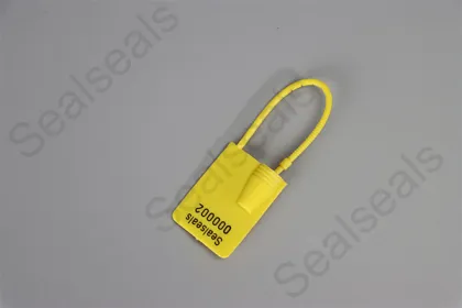 Self lock recyclable Plastic Padlock seal