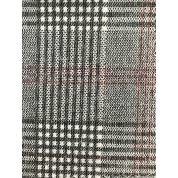 Geruite Jacquard stof breien