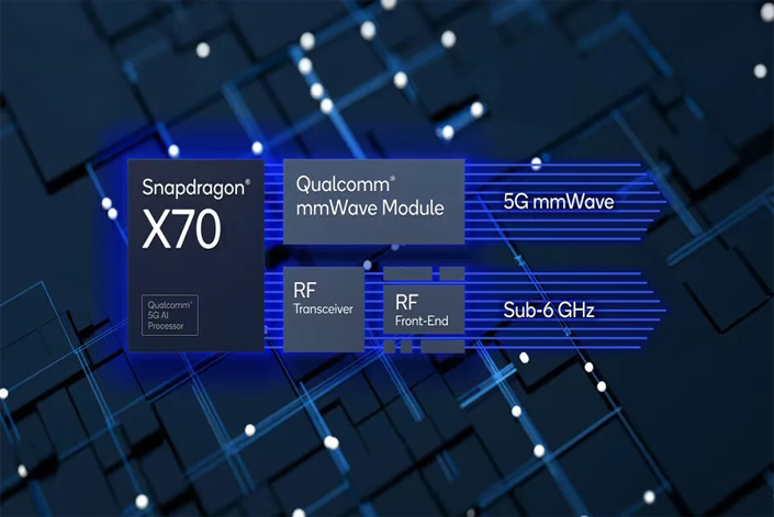 Qualcomm Snapdragon X70 chip 