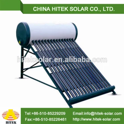 High quality pressured solar water heater , solar water heater