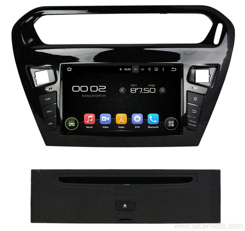 Car DVD Player For Peugeot PG 301