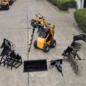 EPA Euro5 Gasoline Skid Steer Caricer