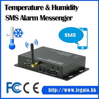 Temperature and Humidity SMS Alarm Messenger