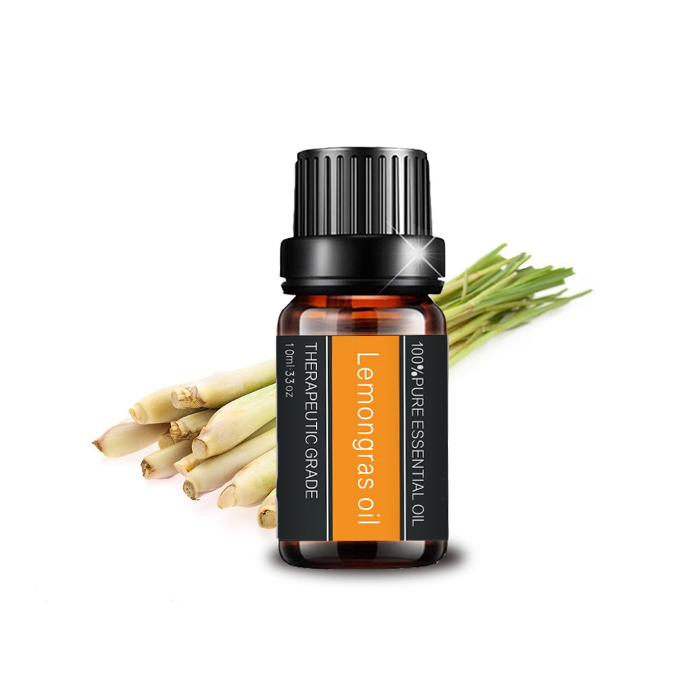 100% Natural Lemongrass Essential Oil for Skin Care