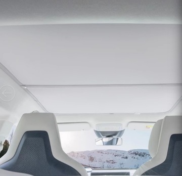 NEW Car Suede Fabric Sunroof Sunshade for Xpeng G6 G9 P5