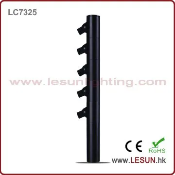 Rotating 5*1W jewelry led display case lighting LC7325