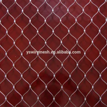 YS factory Steel Wire Rope Flexmesh,Stainless flexible ferruled inox line webnet