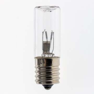 E14 E17 UV3 3W 254nm lâmpada de desinfecção uv