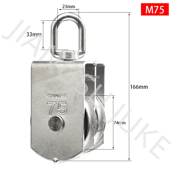 special Stainless Steel Double Sheave