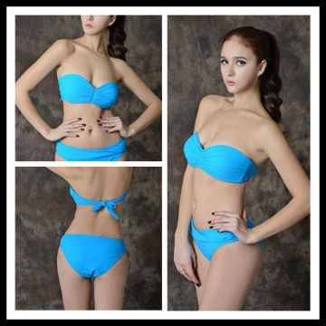 new design sexy high waist bikini swimwear