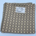 Checked Pattern 90% Polyester 10% Rayon Mixed Fabric