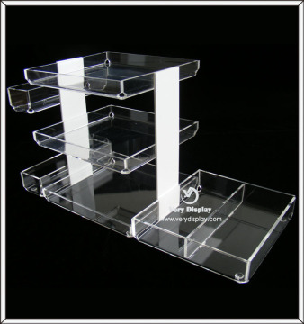 Hot sale clear acrylic countertop display tray