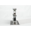 Coating aluminum profiles with silver powder