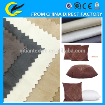 hotsale 100 polyester suede fabric crumpled