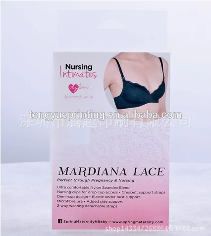 Clear PP transparent boxes for underwear