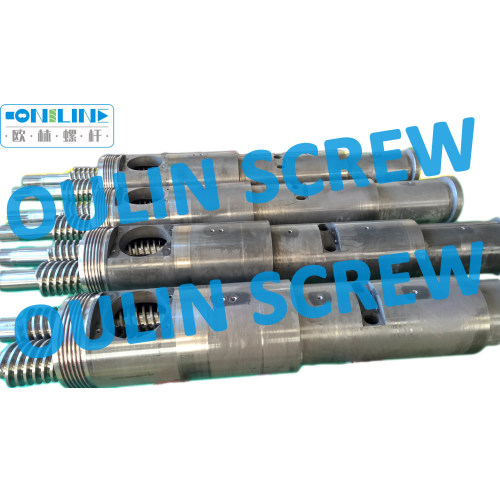 Supply 65/120 Twin Conical Screw and Barrel for PVC Pipe