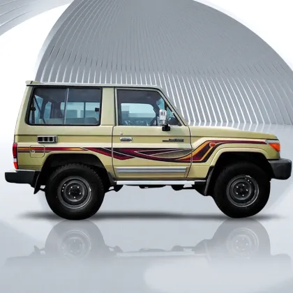 LC79 LC71 LC76 Car Decal Stickers - Decorative Body Stickers for Land Cruiser