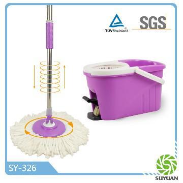 360 Grad rotierende Stange Nr. Pedal Micrefibrer Spin Mop
