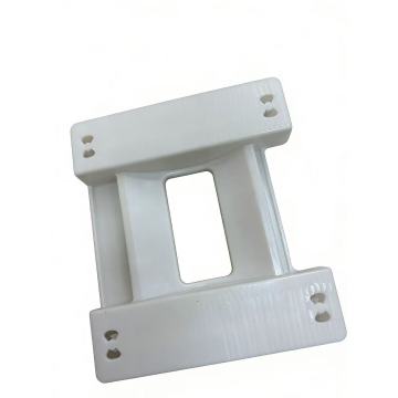 White Plastic Wall Mount Bracket Injection Mold