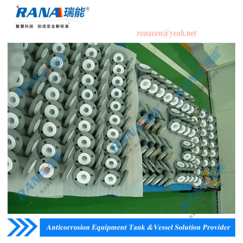Stainless Steel Pipe Reducing Tee Lined PTFE