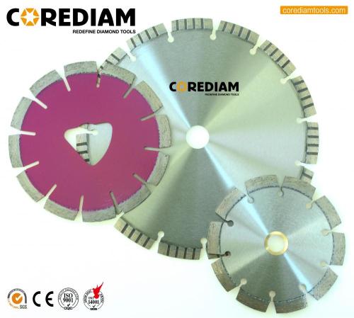 Beton için 300mm Lazer turbbo bıçak