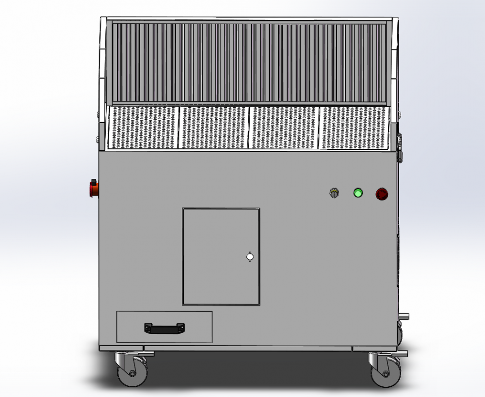 Fume Extraction Workbench for Grinding and Polishing