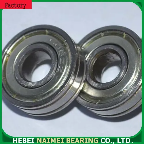Small ball roller bearing 608-ZZ with double groove