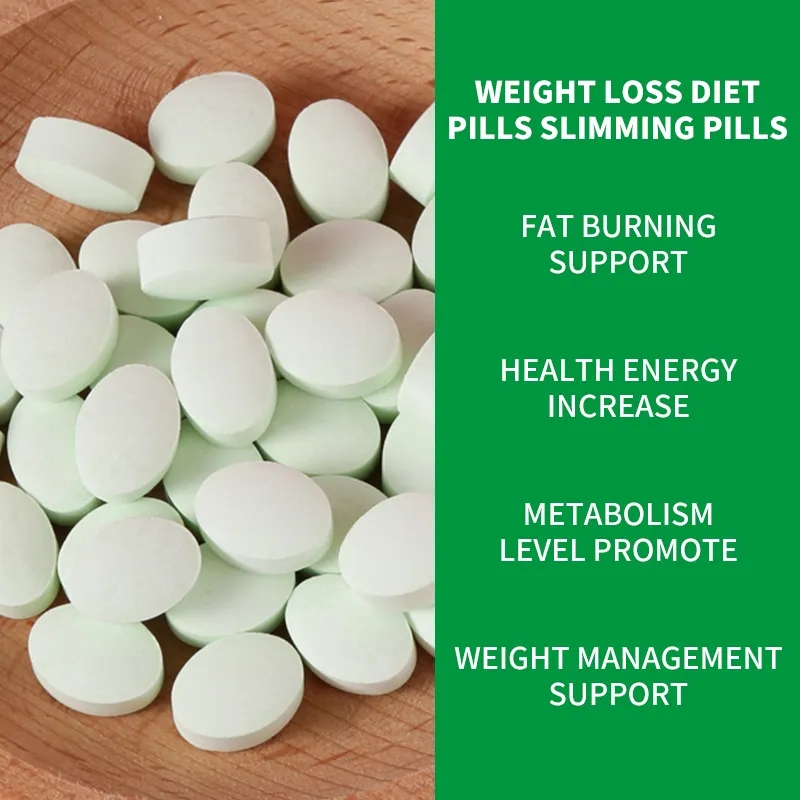 OEM/ODM Organic Vegan Weight Loss Tablets White Kidney Bean Extract Fast Fat Burning White Kidney Bean Slimming Tablets