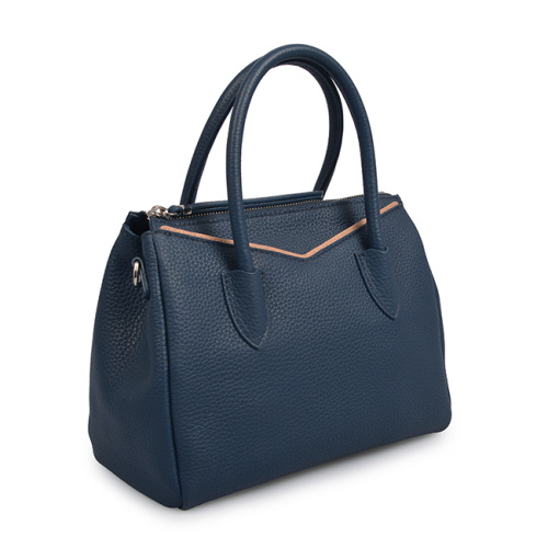 Classic Portable Italian Leather Women Fashion Tote Handbags