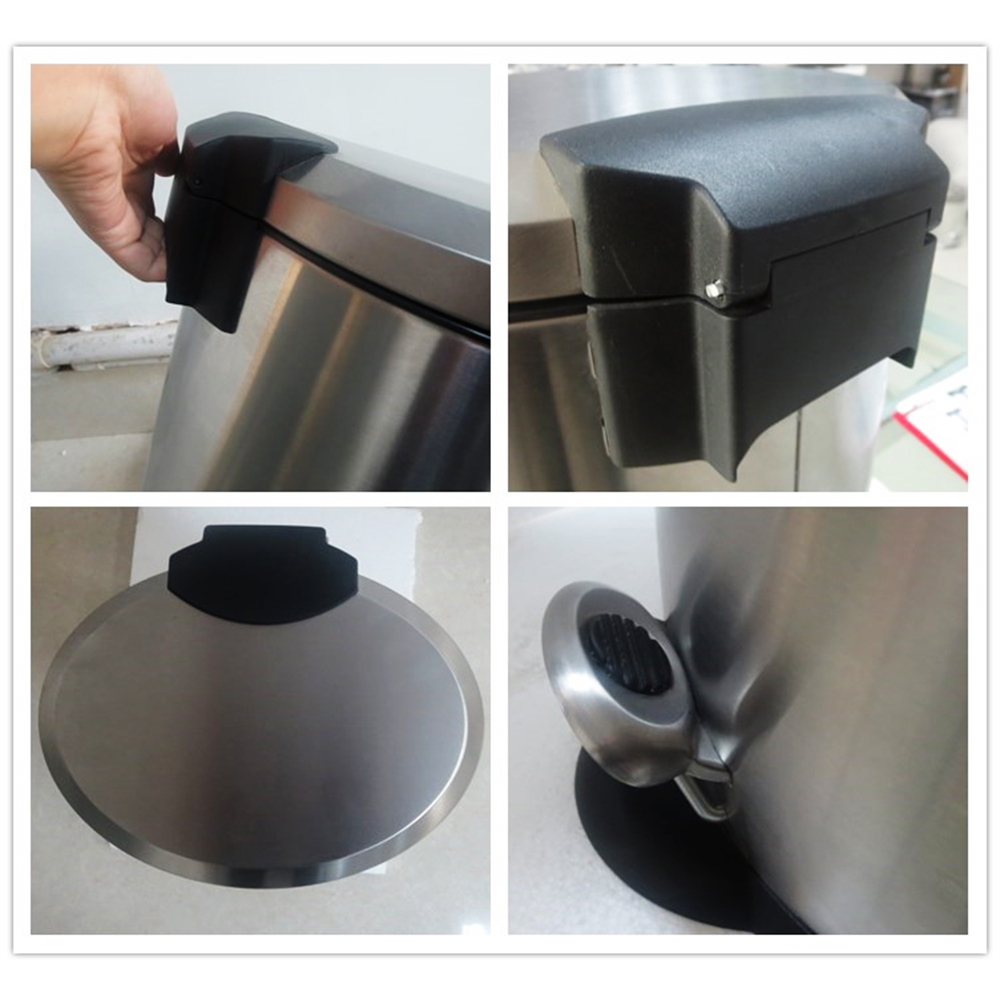 stainless steel pedal bin