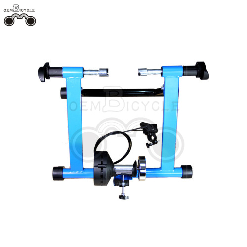 blue indoor resistance smart bicycle trainer