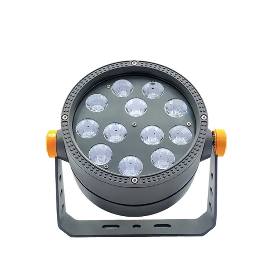 Round Aluminum IP65 Waterproof DMX512 RGB 48W LED Flood Light
