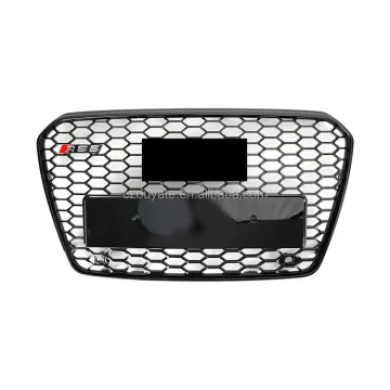RS5 Style Grille Front Honeycomb Bumper Grill for Audi 2012-2016