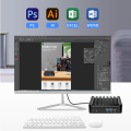 Komputer desktop mikro pc mini fanless